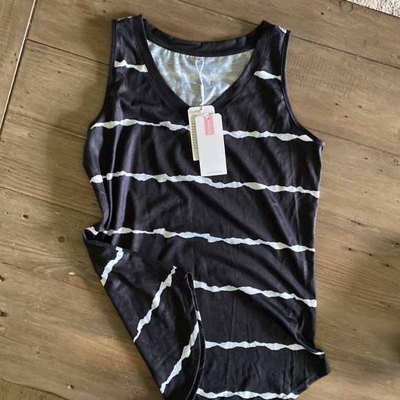 XIEERDUO Tops - XIEERDUO Womens Black Tank Top